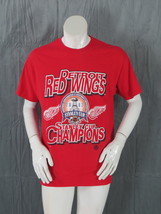 Detroit Red Wings Shirt (VTG) - 2002 Stanley Cup Champions - Men&#39;s - £39.02 GBP