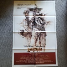 Barbarosa 1982 Starring Willie Nelson Original Vintage Movie Poster One Sheet... - £35.60 GBP