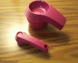 Tupperware measuring cups and spoons set - $28.49