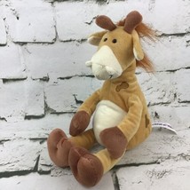 Mary Meyer Giraffe Plush Soft Light Brown 10” Floppy Stuffed Animal Lovey Toy  - £11.86 GBP