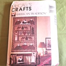 McCall's 8327 American Tradition Pillows Stockings Wall Hanging Paper Piecing FF - $7.91