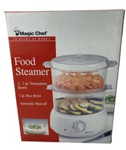 Magic Chef 4-Qt Food Steamer and Rice Cooker Model FS-1 - £31.95 GBP