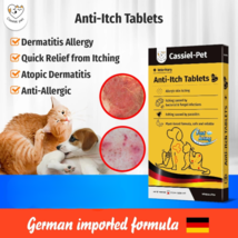 Cassiel Pet Anti ltch Tablets Medicine For Anti Itching Allergy Treatment - $27.46 CAD