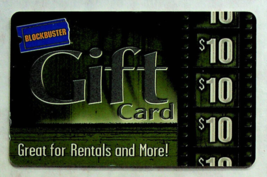 Blockbuster Gift Card (2003) - Expired - No Value - $4.99