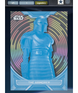 DIGITAL Topps Star Wars Card Trader LEGENDARY The Armorer 1cc High Tek 2023 - €867,03 EUR