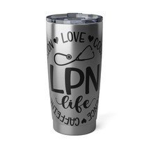 &quot;LPN&quot; Vagabond 20oz Tumbler Stainless Steel Hot or Cold Insulated - £19.92 GBP