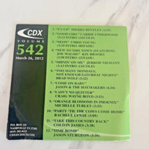 CDX Volume 542 March 2012 Promotional Country CD Carrie Underwood Dierks... - $7.59