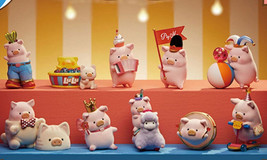 Toyzeroplus X Cici&#39;s Story Lu Lu Pig Happy Time Series Confirmed Blind Box Figure - £10.07 GBP+