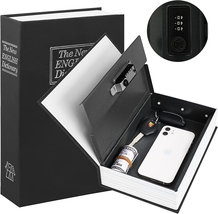 KYODOLED Diversion Book Safe with Combination Lock, Large Safe Secret Hidden Met - £15.52 GBP