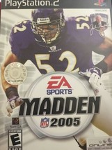 Madden NFL 2005 (Sony PlayStation 2, 2004)Arcade, E-Everyone, Football - £4.67 GBP