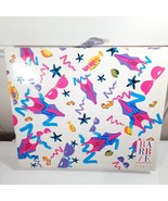 Vintage Barbie style Accordion Folder Holder Paper Organizer expandable ... - $15.00
