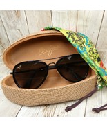 Maui Jim Black Titanium Sunglasses w/ Case - Honumanu MJ-260-02D 57-18-1... - $4,734.36 MXN