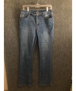 St. John&#39;s Bay Jeans Denim Womens Size 10T Blue Mid Rise 32 Inch Inseam ... - $223.12 MXN