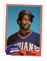 1981 Topps #99 Eric Wilkins Cleveland Indians - £1.35 GBP