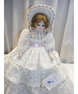 Vintage Dolls by Jerri Porcelain 17&quot; Victorian Era Annabelle #8513 - $1,856.59 MXN