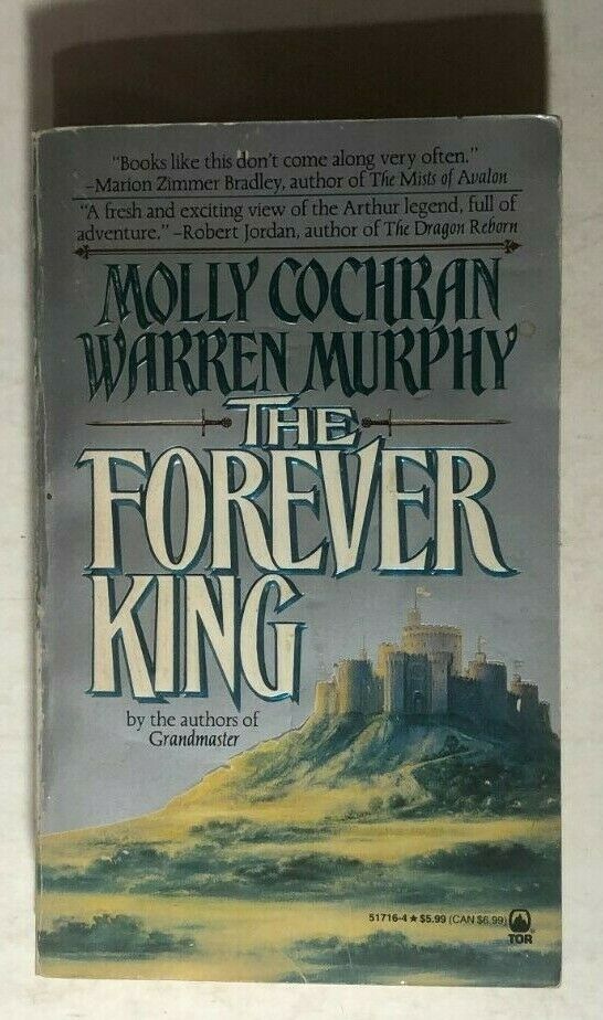 Primary image for THE FOREVER KING Molly Cochran & Warren Murphy (1993) TOR fantasy paperback 1st