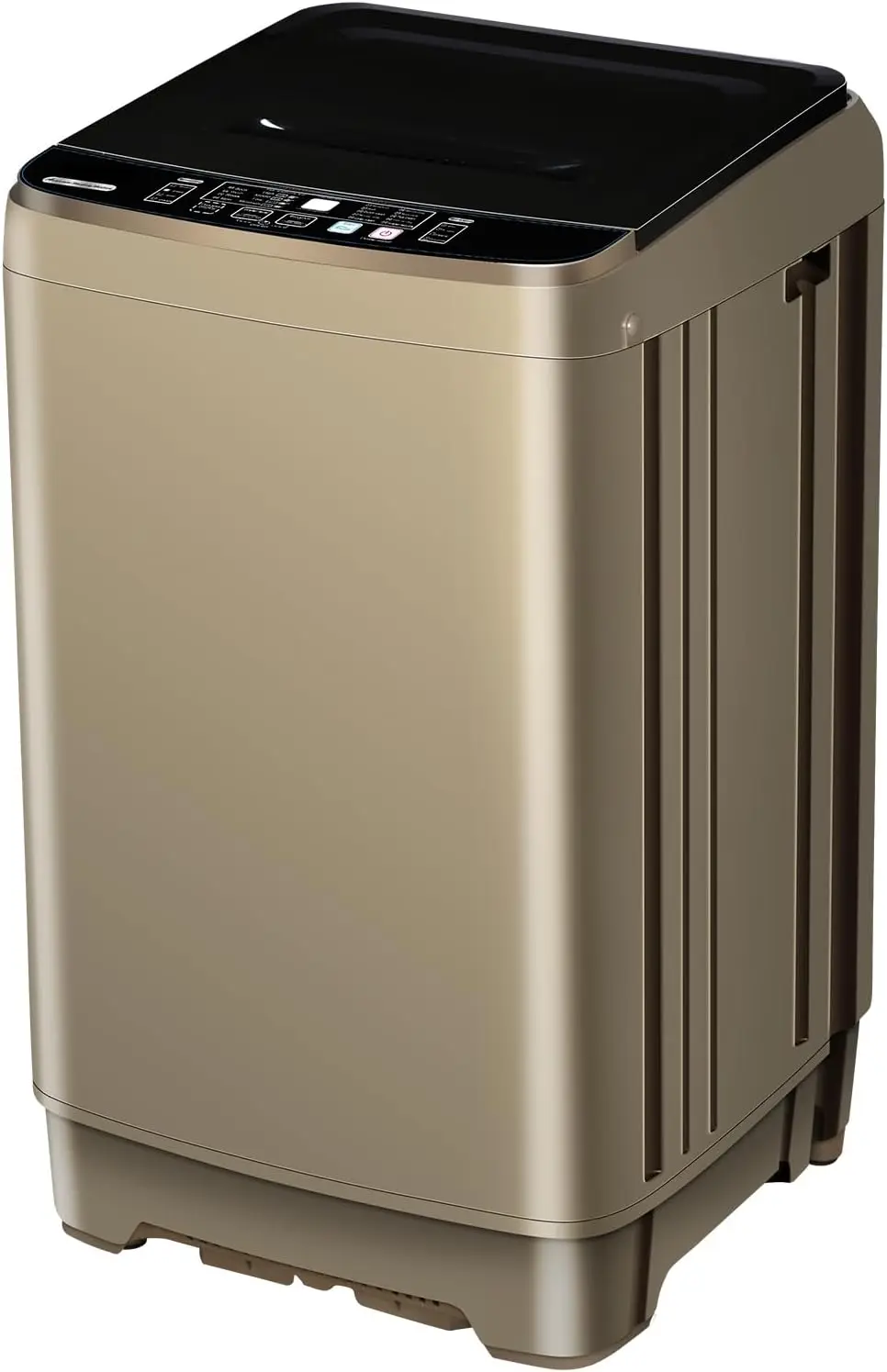  automatic washing machine 15 6lbs portable compact laundry washer with drain pump gold thumb200