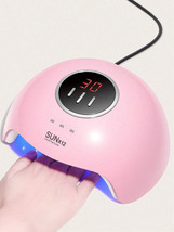54W LED UV Nail Polish Dryer Lamp Smart Sensing Gel Nails Manicure Machine Tool - £8.73 GBP