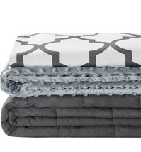 YnM Kids Weighted Blanket and Duvet Covers - Hot and Cold Duvet Cover Se... - £31.97 GBP