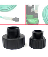 Sump Pump Garden Hose Adapter 1-1/4&quot; FNPT to 3/4&quot; GHT &amp; 1-1/4&quot; to 1-3/4 - $19.22 CAD