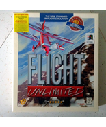 Flight Unlimited Aerobatic Airplane Flight Simulator PC Big Box Complete... - $19.76