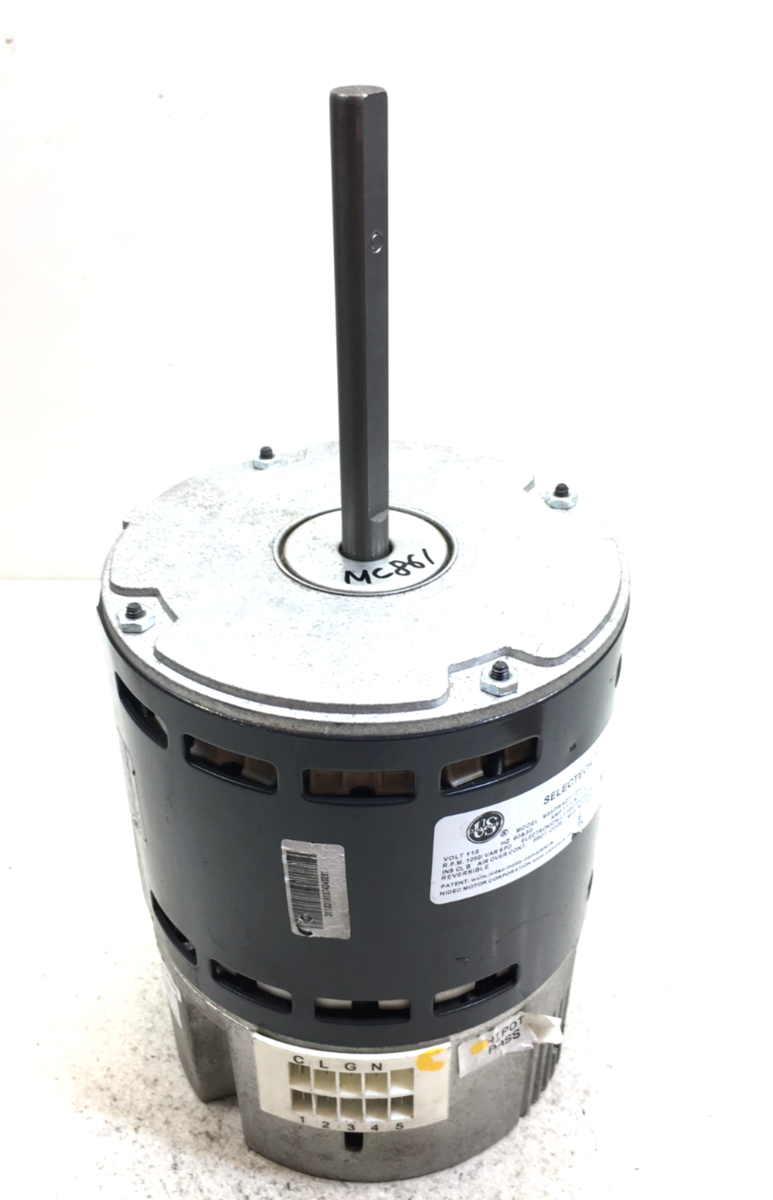 US Motors Selectech 115 V M55PWADT-1212 Blower Motor 1HP Ver. 670 used #MC861 - $199.00
