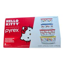 HELLO KITTY 8PC PYREX - £37.77 GBP