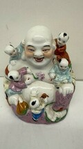 Laughing Buddha. 6.5” inch Tall Chinese Porcelain Figure/Statue - $29.65