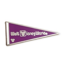 Walt Disney World Pin: Purple Pennant - $12.90