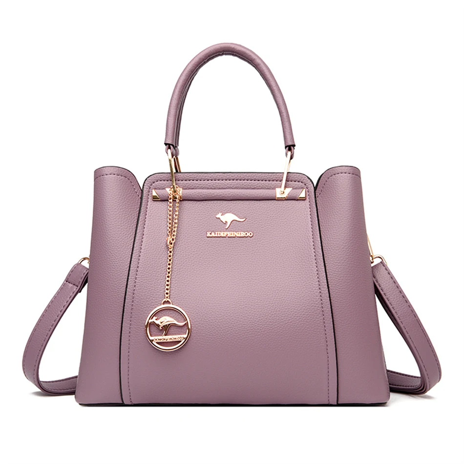 H quality leather laidies handbags purses luxury designer bags genuine vintage shoulder thumb200