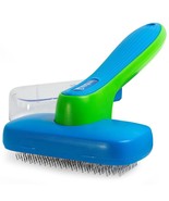 PetLovers EzSlicker Brush - Self Cleaning Dog and Cat Hair Brush, Effici... - £15.81 GBP