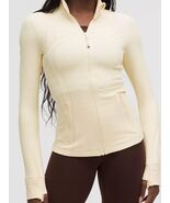 SHIPS TODAY LULULEMON DEFINE Jacket Nulu Butter Cream 0-14 NWT - $199.99
