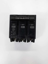 General Electric P-1208 3-Pole Circuit Breaker Type THQB 20Amp 240VAC  - £18.48 GBP