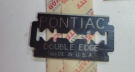 DELUXE PONTIAC DOUBLE EDGE BLADES VINTAGE IN ORIGINAL BOXES image 3