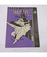 Music Sheet Traumerei Dreaminge R. Schumann 1936 Arranged by M. Boguslawski - $179.97 MXN