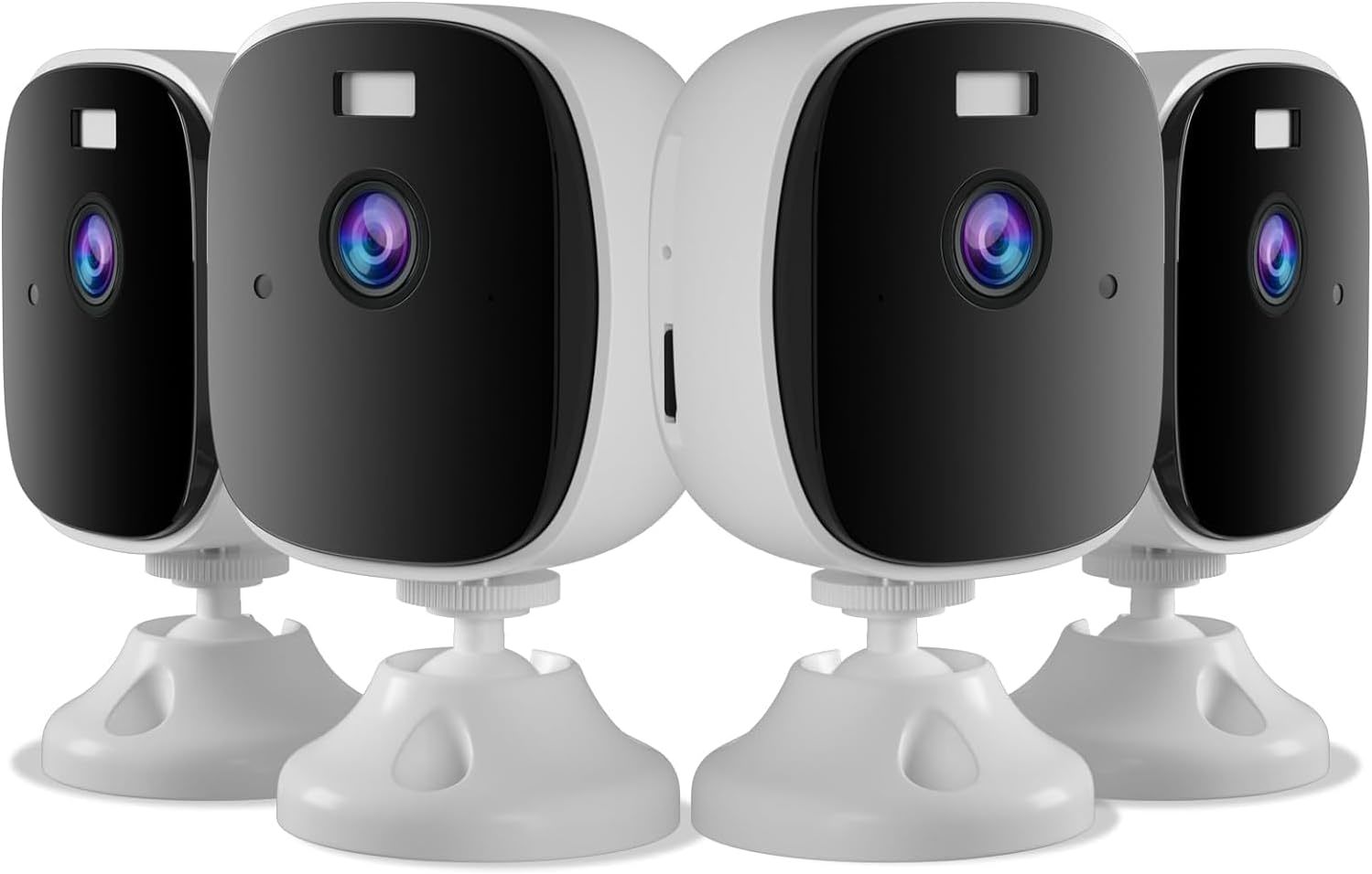 2K Security Cameras For Home Security 4Pack,4Mp Wifi Indoor Security Cam... - $64.99