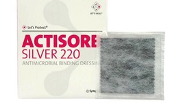 Actisorb Silver 220 Activated Charcoal Dressing(s) 19cm x 10.5cm Ulcers ... - $12.75+