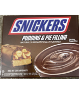 Snickers Pudding And Pie Filling 2.55oz-1 pkg =4 1/2 Cup Servings -New-S... - $167.07 MXN