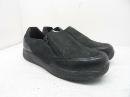 Rockport Work Women&#39;s Slip-On truStride Steel Toe Work Shoes Black Size 10.5M - £44.55 GBP