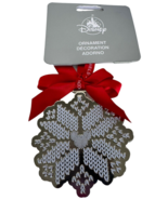 Disney Parks Christmas Ornament World Showcase Norway Snowflake Mickey M... - £27.90 GBP