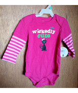 Fashion Holiday Baby Clothes 6M-9M Newborn Girl Wickedly Cute Halloween ... - $12.95 CAD