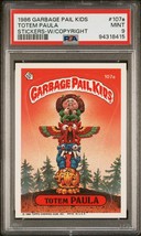 1986 Topps Garbage Pail Kids Series 3 OS3 Totem Paula 107a w/COPYRIGHT Psa 9 - $59.35