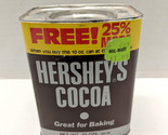 Hershey&#39;s Cocoa Powder 10 Oz Size Vintage Tin Made in USA with Lid - £11.89 GBP