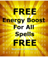Free Freebie April=May 10,000x Boost Power Of Spirits &amp; Spells Betweenal... - £0.00 GBP