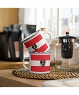 Austria Flag Enamel Mug - $504.46 MXN