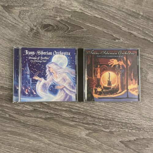 Primary image for Trans-Siberian Orchestra 2 CD Lot Lost Christmas Eve