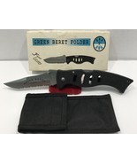 Frost Cutlery Green Beret Folder Pocket Knife 15-059 B Lot#2 - $18.69