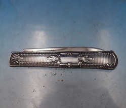 TW and Co Coin Silver Pocket Knife Folding 3 1/4&quot; Opened 5 7/8&quot; (#6883-2) - £120.00 GBP