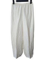 Emmelle Womens Small Double Layer Lantern Pants Beige Elastic Waist  - £22.84 GBP