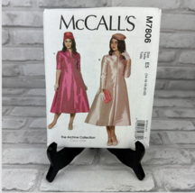 McCalls Circa 1958 Pattern Vintage Invisible Zipper M7806 Size E5 14-22 NEW - $8.18